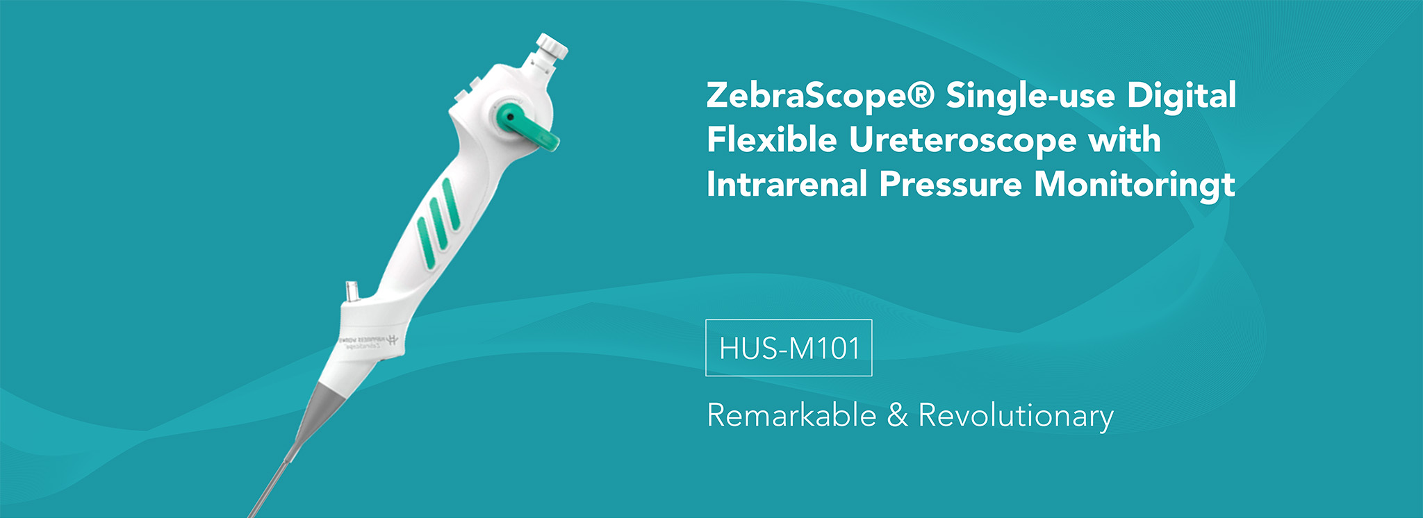 ZebraScope Single Use Digital Flexible Ureteroscope With Intrarenal